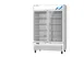 Blue Air BGF49W-HC 49 cu ft 2‑Section Glass Door Freezer, White, 1/2 HP Compressor, Temp Control 1 image