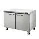 Blue Air BLUR60-HC 60" 2-Door Undercounter Refrigerator, Stainless Steel, 16.7 cu. ft. 1 image