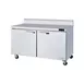 Blue Air BLUR60-WT-HC 60" 2-Section Worktop Refrigerator w/ 2 Doors, 16.5 cu. ft. 1 image