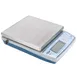Edlund BRV-320 Bravo! Portion Scale, 20 lb Capacity, 7" Square Stainless Steel Platform, Shut‑Off, LCD Display 2 image