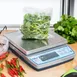 Edlund BRV-320 Bravo! Portion Scale, 20 lb Capacity, 7" Square Stainless Steel Platform, Shut‑Off, LCD Display 4 image