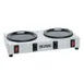 Bunn 06310.0004 Double-Burner Coffee Warmer with (2) Side By Side 100W Warmers, 120V 1 image