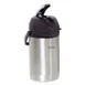 BUNN 32125.0100 Airpot - 2.5 L (84 oz) Lever-Action, Stainless Steel Body & Liner - 1/Pack 1 image