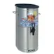 BUNN 34100.0000 Tea / Coffee Dispenser, Oval Shaped, Solid Plastic Lid, 4 gallon capacity 1 image