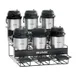BUNN 35728.0005 Universal Airpot Rack, Holds 6 Airpots, Lower/Upper Racks, Tray, Carbon‑Steel 1 image
