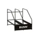 BUNN 36760.0000 Stainless Steel 2-Position Hopper Rack for MHG 6 lb. Hoppers – Durable 1 image