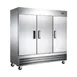 Coldline C-3RE 80-7/8" 3-Solid Door Reach-In Refrigerator, 72 cu. ft., Bottom Mounted 1 image