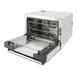 Cadco XAFT-03HS-LD Half Size Electric Countertop Convection Oven, 3 Shelf, LED Digital, 208/240V 4 image