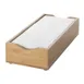 Cal-Mil 1234 Napkin Display, 9.5"W x 4.75"D x 2"H, Bamboo, BPA Free, Accommodates Napkin Size 1 image