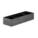 Cal-Mil 22037-515-13 To-Go-Station Condiment Holder, 14.5"W x 4.75"D x 3.25"H, Large, Black 1 image
