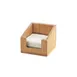 Cal-Mil 3309-60 Napkin Holder, 6.25"W X 6.25"D X 5.5"H, Bamboo, Accommodates Napkin Size 5"W X 5"H 1 image