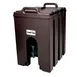 Cambro 1000LCD131 Beverage Carrier, 11‑3/4 Gal Plastic, Brown, 16‑1/4"W x 20‑3/4"D x 24‑3/4"H NSF 1 image
