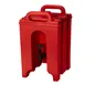 Cambro 100LCD158 Camtainer 1.5‑Gallon Insulated Dispenser, Hot Red, 10‑3/8" W x 11‑1/2" D x 17‑1/4"H 1 image