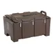 Cambro 100MPC131 Camcarriers® Top Loading Insulated Food Carrier - Dark Brown 1 image