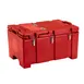 Cambro 100MPCHL158 Camcarriers® Top Loading Insulated Food Carrier w/ Hinged Lid, Hot Red 1 image