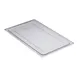 Cambro 10CWC135 Full‑Size Pan Cover, Flat Clear Polycarbonate Lid, NSF, 1/1 For 12" Trays 1 image