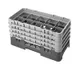 Cambro 10HS800184 Camrack Glass Rack, Half Size, Beige, 10 Compartments, 3-7/16in Max Dia, 8-1/2in Max Height 1 image