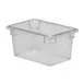 Cambro 12189CW135 Box, 12" x 18" x 9" Clear Polycarbonate, 4.75‑Gallon, 8‑9" Depth 1 image