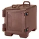 Cambro 1318CC131 Front Loading Insulated Food Pan Carrier w/ 4 Pan Capacity, Dark Brown 1 image