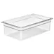 Camwear Cambro 16CW135 Full‑Size Food Pan, 20.6 Qt, 6" Deep, Clear Polycarbonate, NSF‑Approved 1 image