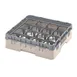 Cambro 16S318184 Camrack Glass Rack, Full Size, 19-3/4 x 19-3/4, Beige, 16 Compartments, 4-3/8 Max Dia 1 image