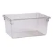 Cambro 182612CW135 Camwear Container, 18" x 26" x 12" Clear Polycarbonate, 17‑Gallon, NSF 1 image