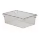 Cambro 18269CW135 Food Box, 18" x 26" x 9" (13 gal), Clear Polycarbonate, Dishwasher Safe, NSF 1 image