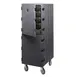 Cambro 1826DBC615 Camcarts Insulated Food Storage Box Carrier, Non-Electric ,Charcoal Gray, Double Compartment 1 image