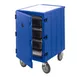 Cambro 1826LBC186 Camcart Front Loading Insulated Food Pan Carrier, 32L x 21.5W x 37.5H, Navy Blue, Polyethylene 1 image