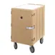 Cambro 1826LTCSP157 Beige Insulated Food Carrier w/ 13 Pan Capacity, Security Package - Camcart® 1 image