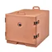 Cambro 1826MTC157 Front Loading Insulated Tray / Sheet Pan Carrier w/ 6 Pan Capacity, Coffee Beige 1 image