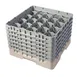 Cambro 20S1114184 Camrack Glass Rack, Full Size, Beige, 20 Compartments, 3-7/8 Max Dia, 11-3/4 Max Height 1 image