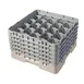 Cambro 20S958184 Camrack Glass Rack, Full Size, 20 Compartments, Beige, 19-3/4" x 19-3/4", HACCP 1 image