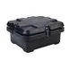 Cambro 240MPC110 Camcarriers® Top Loading 4" Deep Insulated Food Carrier - Black 1 image