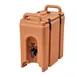 Cambro 250LCD157 Camtainer 2.5‑Gallon Dispenser, Beige Plastic, 9"W x 16½"D x 18⅜"H, NSF‑Approved 1 image