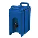 Cambro 250LCD186 Camtainer Beverage Carrier, 2‑1/2 Gal Plastic Navy, 9"W x 16‑1/2"D x 18‑3/8"H, NSF 1 image