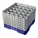Cambro 25S1114186 Camrack Glass Rack, Navy Blue, Full Size, 19-3/4" x 19-3/4", 25 Compartments 1 image