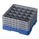 Cambro 25S800168 Camrack Glass Rack, Full Size, Blue, 19-3/4 x 19-3/4 x 10-1/2, 25 Compartments 1 image