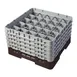 Cambro 25S958167 Camrack Glass Rack, Full Size, 19-3/4 x 19-3/4, 25 Compartments, Brown, HACCP Compliant 1 image