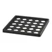 Cambro 25SWGF110 IceExpress Water Glass Filler, 20x20-1/8x1-1/4, 25 Compartments, ABS Plastic, Black 1 image