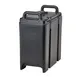 Cambro 350LCD110 Camtainer® Black Insulated Soup Carrier - 3-3/8 Gallon 1 image