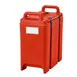 Cambro 350LCD158 Camtainer® Hot Red Insulated Soup Carrier - 3-3/8 Gallon 1 image