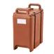 Cambro 350LCD402 Camtainer® Brick Red Insulated Soup Carrier - 3-3/8 Gallon 1 image