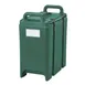 Cambro 350LCD519 Camtainer® Green Insulated Soup Carrier - 3-3/8 Gallon 1 image