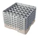 Cambro 36S1114184 Camrack Glass Rack, Full Size, 19-3/4 x 19-3/4, 36 Compartments, Beige, HACCP Compliant 1 image