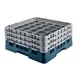 Cambro 36S534414 Camrack Glass Rack, Teal, Full Size, 19-3/4 x 19-3/4, 36 Compartments, 2-7/8 Max Dia, 6-1/8 Max Height 1 image