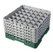 Cambro 36S958119 Camrack Glass Rack, Full Size, 19-3/4 x 19-3/4, 36 Compartments, Sherwood Green, HACCP 1 image