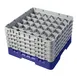 Cambro 36S958186 Camrack Glass Rack, Navy Blue, Full Size, 19-3/4 x 19-3/4, 36 Compartments 1 image