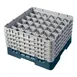 Cambro 36S958414 Camrack Glass Rack, Teal, Full Size, 19-3/4 x 19-3/4, 36 Compartments, 2-7/8 Max Dia, HACCP 1 image