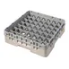 Cambro 49S318184 Camrack Glass Rack, Full Size, 19-3/4" x 19-3/4", Beige, 49 Compartments, 2-7/16" Max Dia, HACCP 1 image